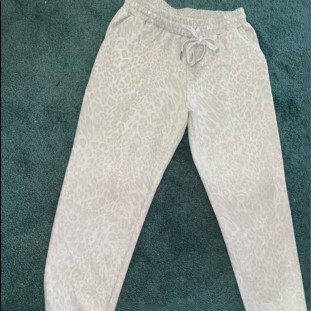Leopard Print Jogger, Worn Twice , Soft Material … - image 1